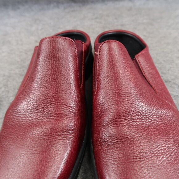 Slip On Shoes Womens 6 Mule Clog Comfort Leather Azaleia Classic Leather Walking - Picture 13 of 16